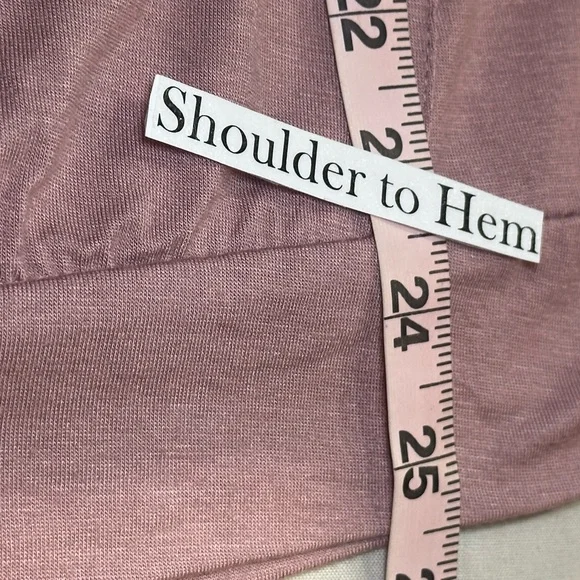 NWT SIZE M Pink Republic Pink and White Hoodie - Picture 6 of 7